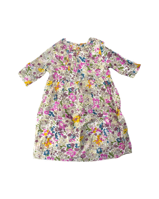 A Multicolour Long Sleeve Dresses from Bonpoint in size 4T for girl. (Front View)