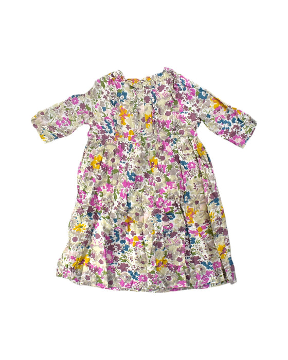 A Multicolour Long Sleeve Dresses from Bonpoint in size 4T for girl. (Back View)