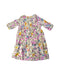 A Multicolour Long Sleeve Dresses from Bonpoint in size 4T for girl. (Back View)