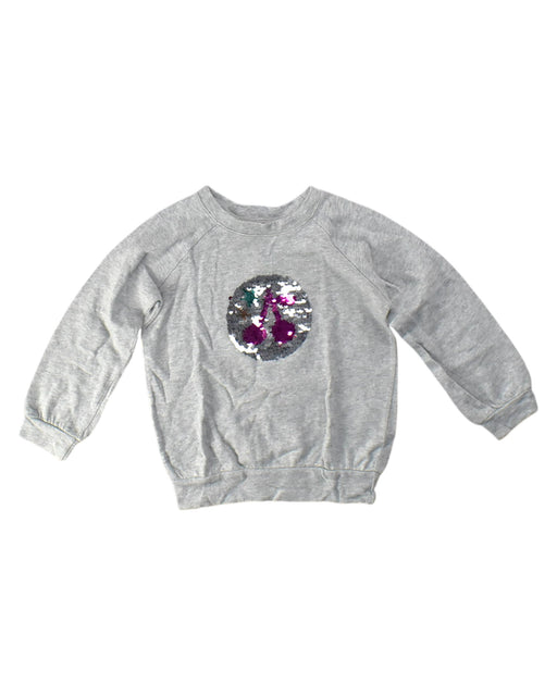 A Grey Crewneck Sweatshirts from Bonpoint in size 4T for neutral. (Front View)