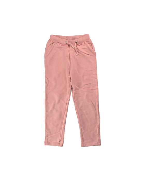 A Pink Sweatpants from Bonpoint in size 4T for girl. (Front View)