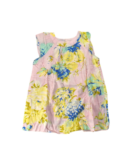 A Multicolour Sleeveless Dresses from Bonpoint in size 2T for girl. (Front View)