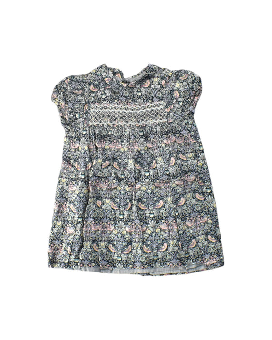 A Multicolour Short Sleeve Dresses from Bonpoint in size 3T for girl. (Front View)