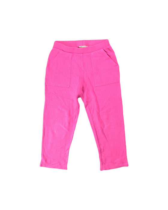 A Pink Sweatpants from Bonpoint in size 6T for girl. (Front View)