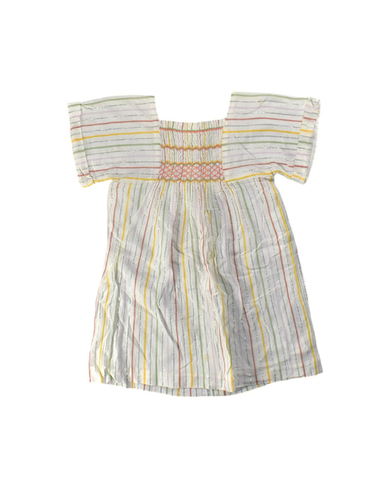 A Multicolour Short Sleeve Dresses from Bonpoint in size 4T for girl. (Front View)