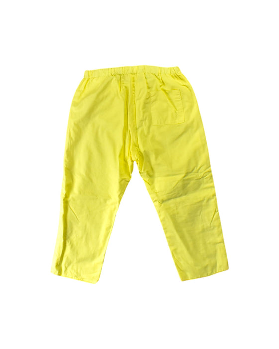 A Yellow Casual Pants from Bonpoint in size 3T for girl. (Back View)