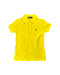 A Yellow Short Sleeve Polos from Polo Ralph Lauren in size 4T for neutral. (Front View)