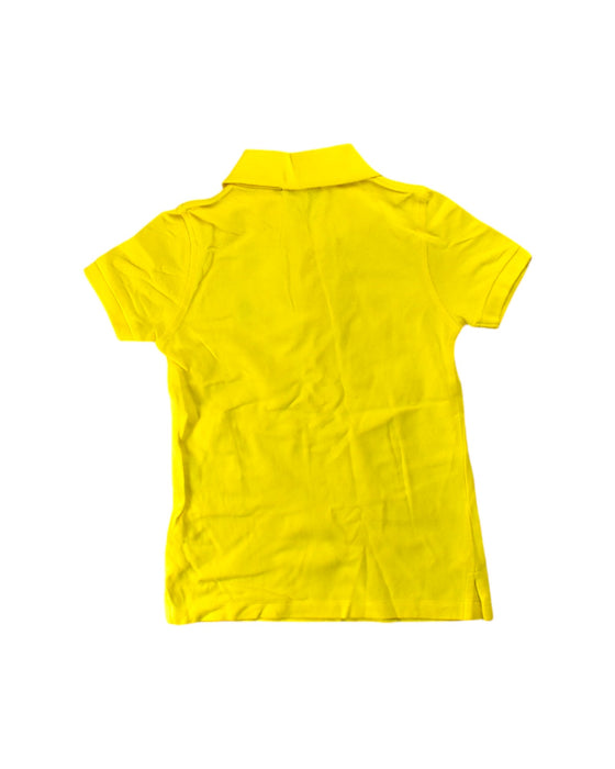 A Yellow Short Sleeve Polos from Polo Ralph Lauren in size 4T for neutral. (Back View)