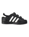 A Black Sneakers from Adidas in size 6T for neutral. (Front View)