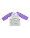 A Purple Long Sleeve Tops from Janie & Jack in size 3T for girl. (Back View)