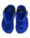 A Blue Sandals from Nike in size 3T for neutral. (Back View)