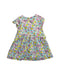 A Multicolour Short Sleeve Dresses from Jacadi in size 3T for girl. (Back View)