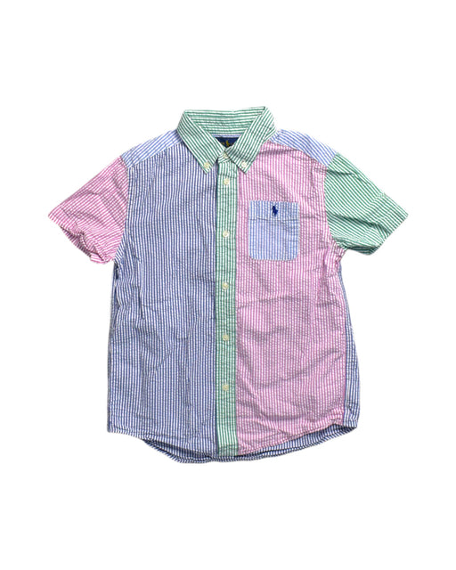 A Multicolour Short Sleeve Shirts from Polo Ralph Lauren in size 7Y for boy. (Front View)