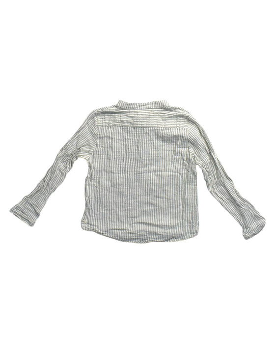 A Grey Long Sleeve Shirts from Buho in size 6T for neutral. (Back View)