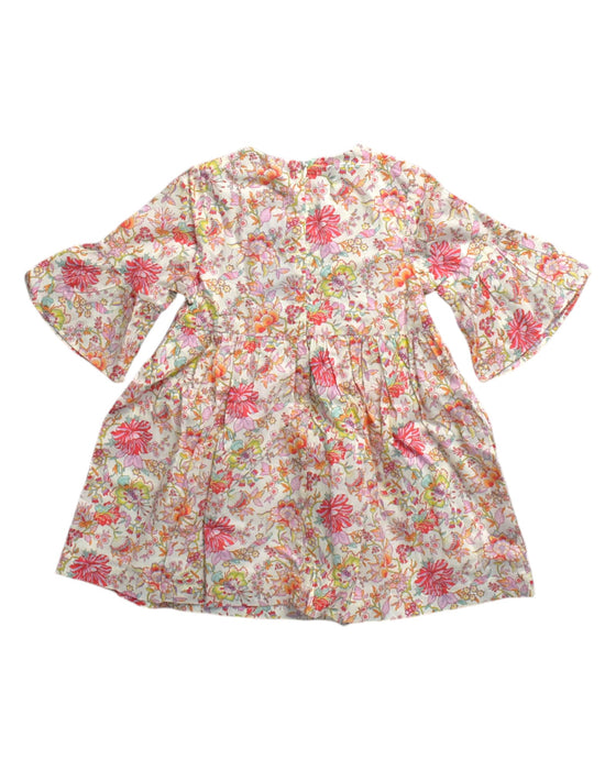 A Multicolour Long Sleeve Dresses from Tartine et Chocolat in size 3T for girl. (Back View)