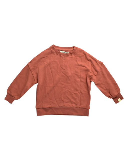 A Orange Crewneck Sweatshirts from I Dig Denim in size 5T for neutral. (Front View)