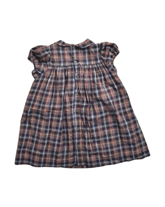 A Multicolour Short Sleeve Dresses from Bonpoint in size 3T for girl. (Back View)