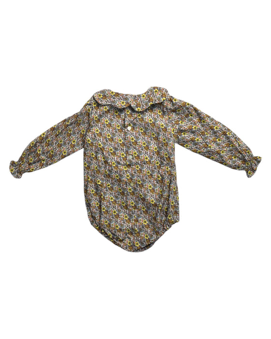 A Multicolour Long Sleeve Rompers from La Coqueta in size 2T for girl. (Back View)