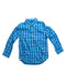 A Blue Long Sleeve Shirts from Crewcuts in size 7Y for boy. (Front View)