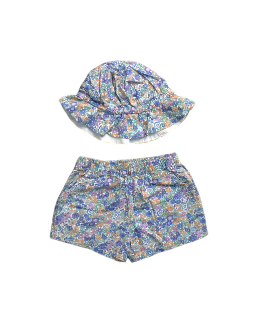 A Multicolour Shorts Sets from Gingersnaps in size 12-18M for neutral. (Front View)