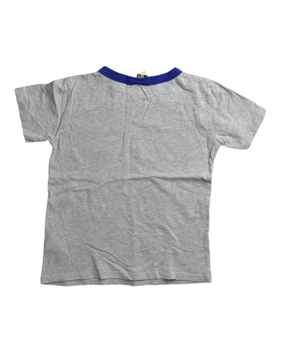 A Grey Short Sleeve T Shirts from Bonton in size 4T for neutral. (Back View)