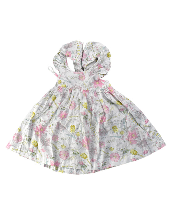 A Multicolour Sleeveless Dresses from Arabella and Rose in size 2T for girl. (Front View)