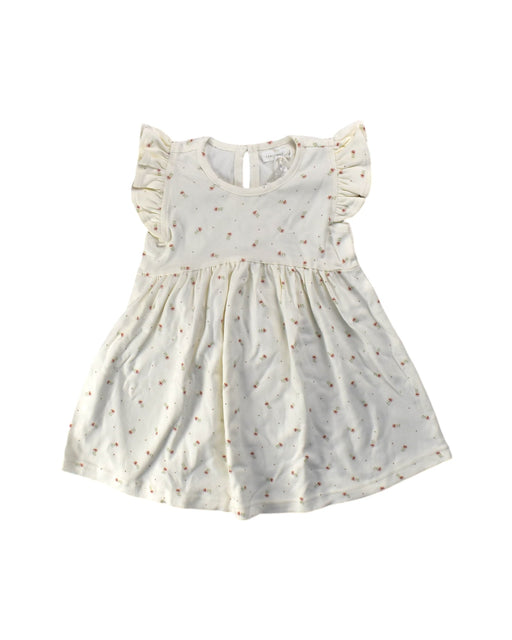 A White Short Sleeve Dresses from Jamie Kay in size 2T for girl. (Front View)