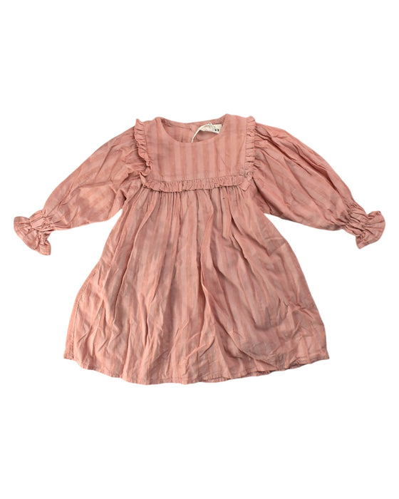 A Pink Long Sleeve Dresses from Morley in size 2T for girl. (Front View)