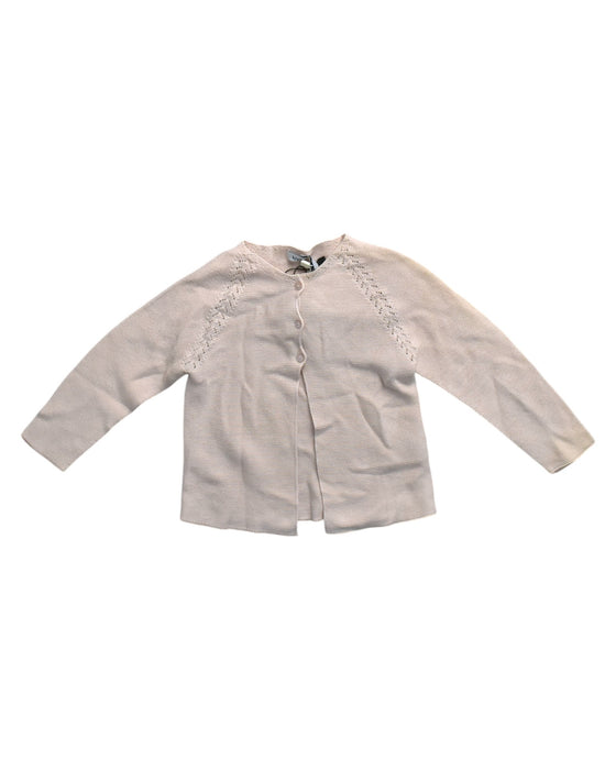 A Beige Cardigans from Knot in size 12-18M for girl. (Front View)