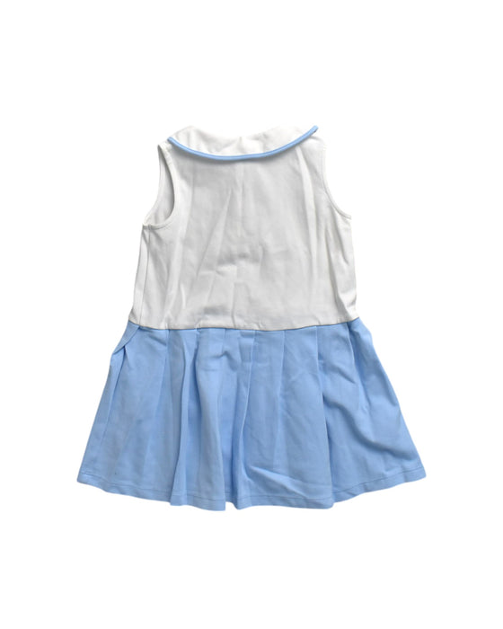 A White Sleeveless Dresses from Jacadi in size 3T for girl. (Back View)