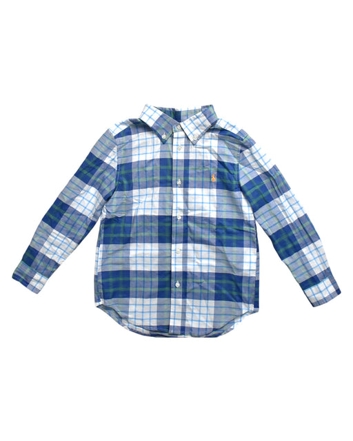 A Multicolour Long Sleeve Shirts from Ralph Lauren in size 6T for boy. (Front View)