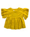 A Yellow Short Sleeve Tops from Zhoe & Tobiah in size 18-24M for girl. (Front View)