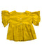 A Yellow Short Sleeve Tops from Zhoe & Tobiah in size 18-24M for girl. (Back View)