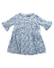 A Blue Long Sleeve Dresses from Shrimp & Grits Kids in size 2T for girl. (Back View)