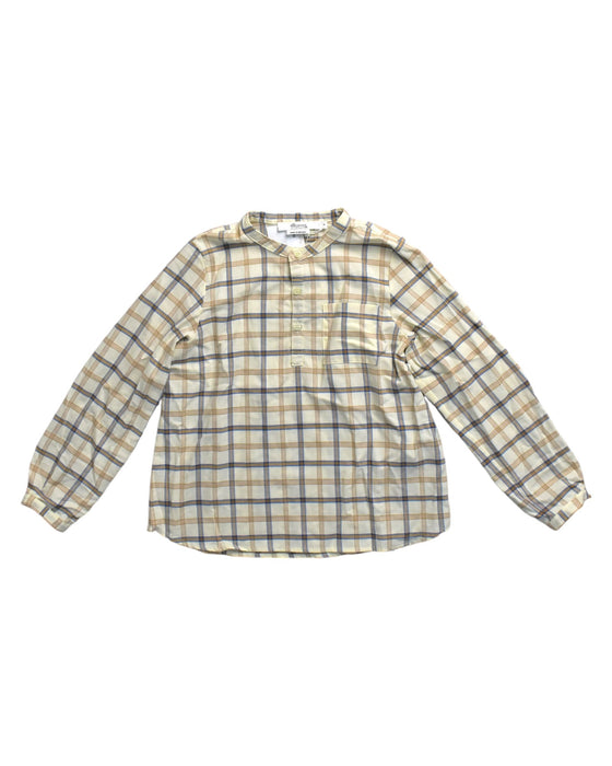 A Multicolour Long Sleeve Shirts from Bonpoint in size 6T for neutral. (Front View)