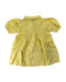 A Yellow Short Sleeve Dresses from Nellie Quats in size 18-24M for girl. (Back View)