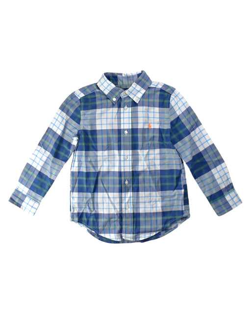 A Multicolour Long Sleeve Shirts from Ralph Lauren in size 5T for boy. (Front View)