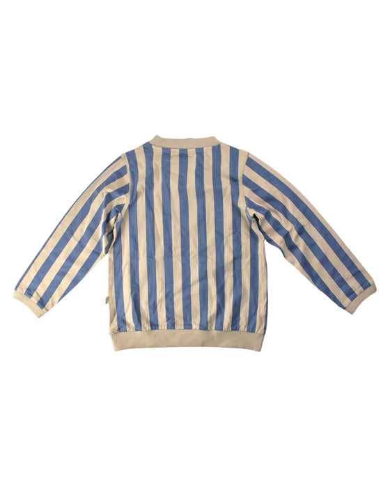 A Beige-Blue Crewneck Sweatshirts from House of Jamie in size 8Y for neutral. (Back View)