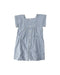 A Blue Short Sleeve Dresses from Bonpoint in size 2T for girl. (Back View)