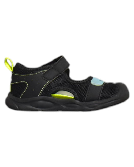 A Black Aqua Shoes from Dr. Kong in size 4T for neutral. (Front View)