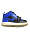 A Blue Sneakers from Air Jordan in size 12-18M for boy. (Front View)