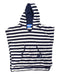 A Blue Cover Ups from Joules in size 7Y for boy. (Front View)