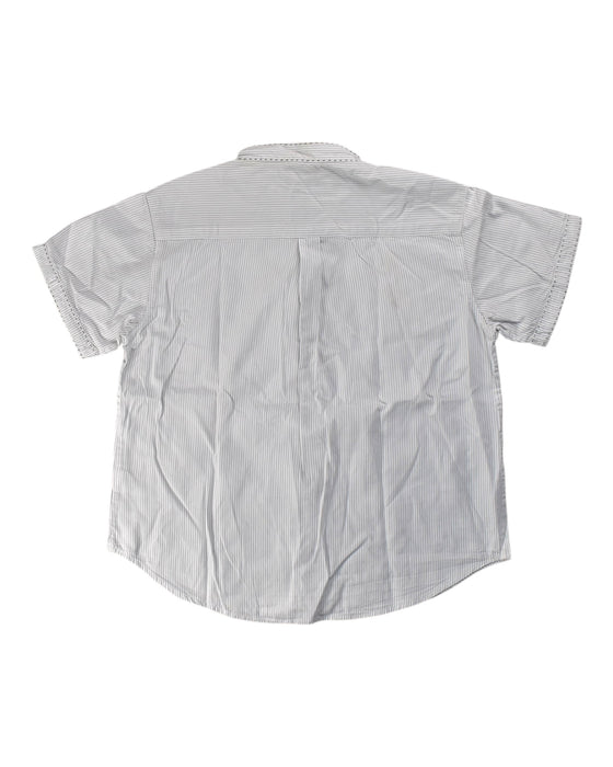 A White Short Sleeve Shirts from Chateau de Sable in size 12Y for boy. (Back View)