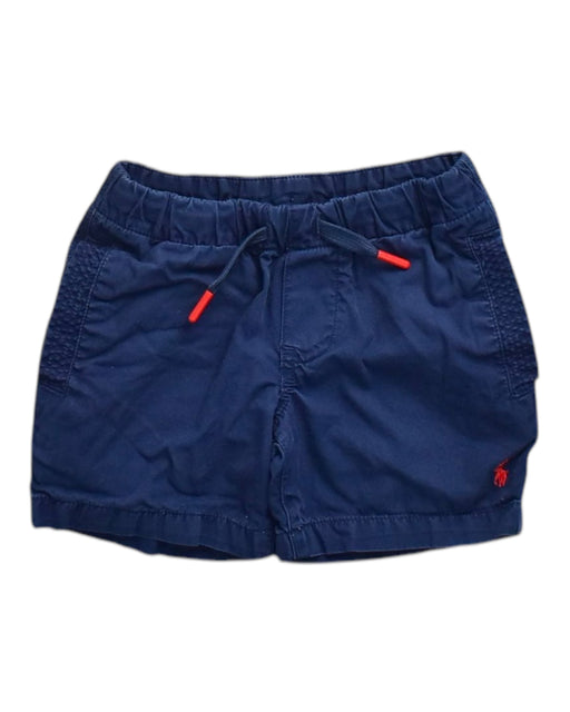 A Navy Shorts from Polo Ralph Lauren in size 2T for boy. (Front View)