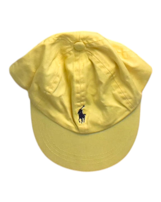 A Yellow Caps from Ralph Lauren in size O/S for neutral. (Front View)