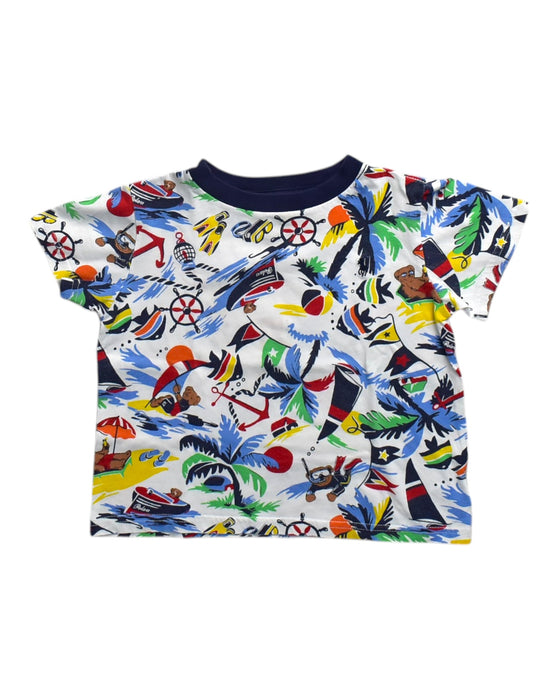 A Multicolour Short Sleeve T Shirts from Polo Ralph Lauren in size 3T for neutral. (Front View)