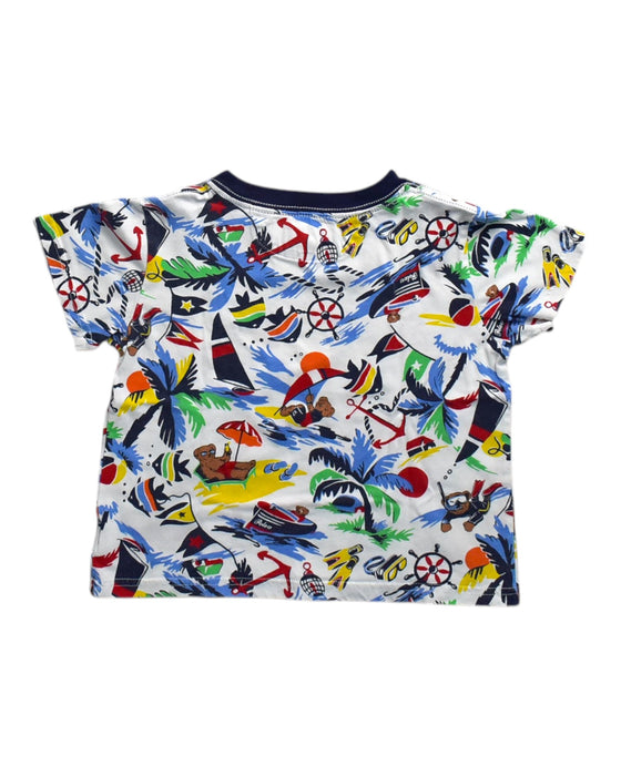 A Multicolour Short Sleeve T Shirts from Polo Ralph Lauren in size 3T for neutral. (Back View)