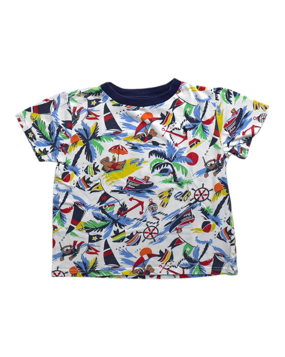 A Multicolour Short Sleeve T Shirts from Polo Ralph Lauren in size 6T for neutral. (Front View)