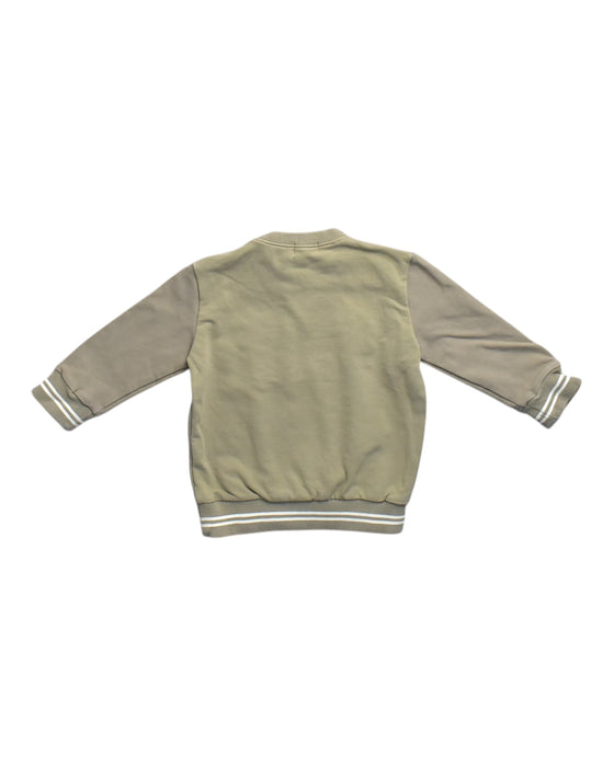 A Taupe Sweatshirts from Jamie Kay in size 2T for neutral. (Back View)