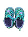 A Green Sandals from Keen in size 3T for neutral. (Front View)